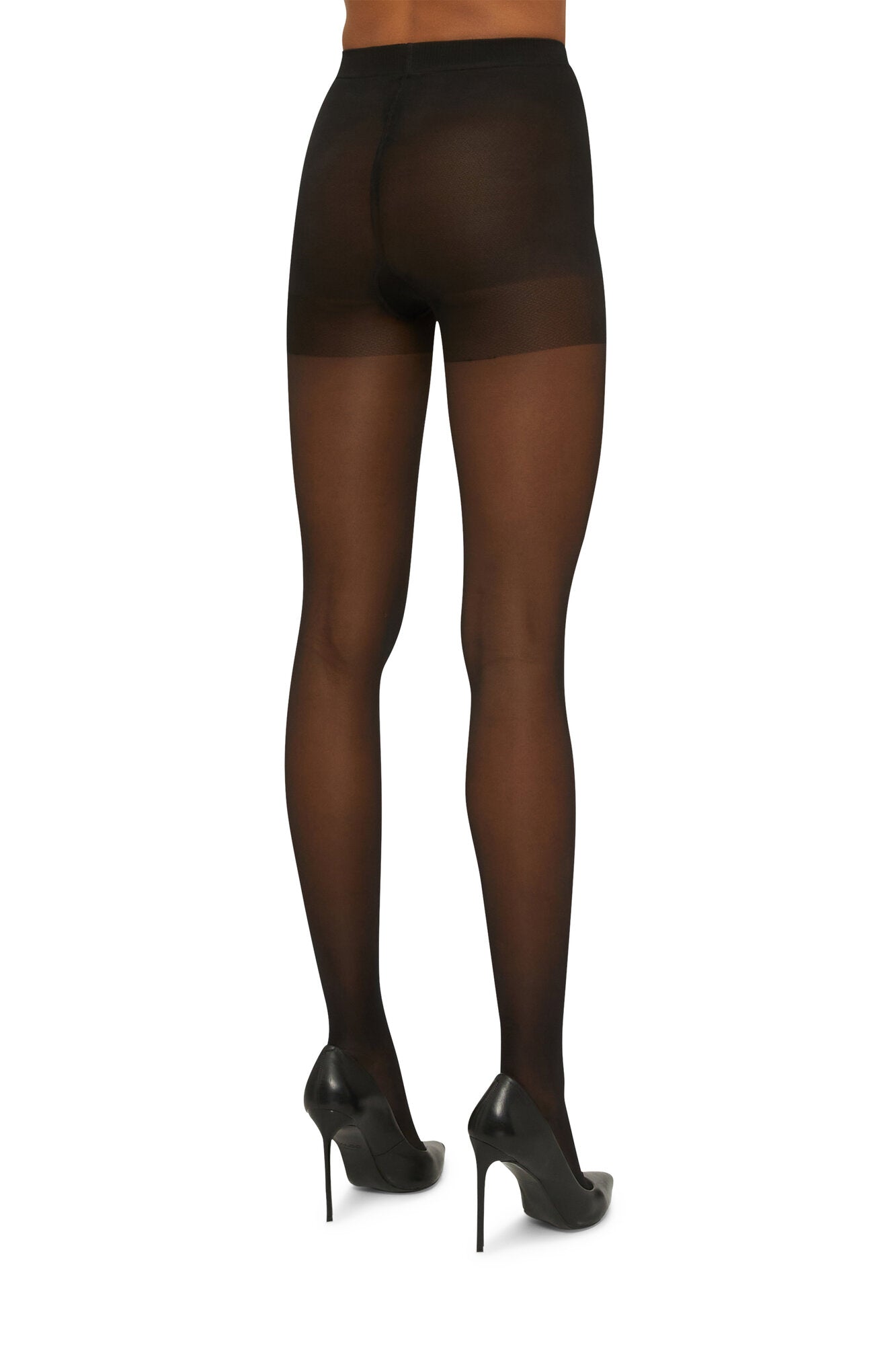 Miss W 30 Leg Support strømpebukser - sort